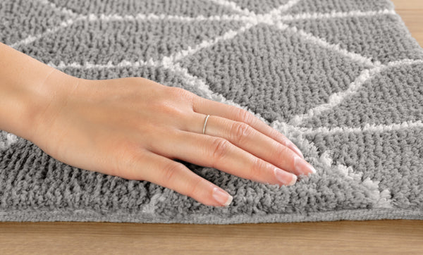 Grey Geometric Rug