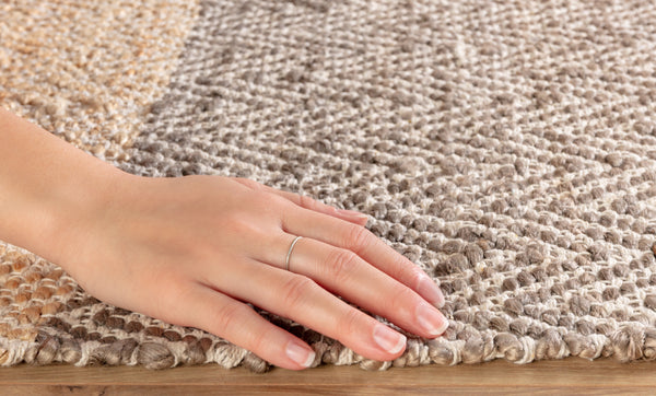 Hand-Loomed Jute Rug