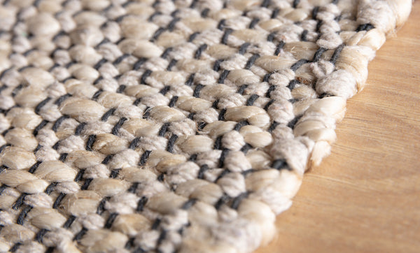 Hand-Loomed Jute Rug
