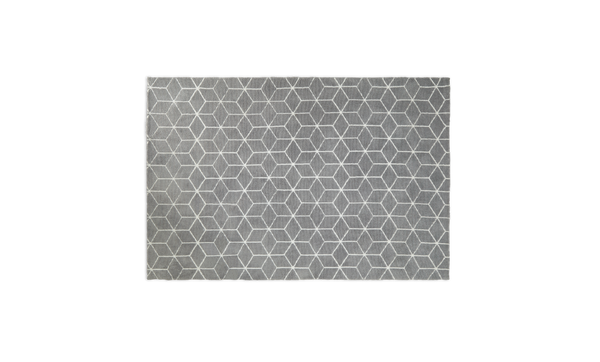 Grey Geometric Rug