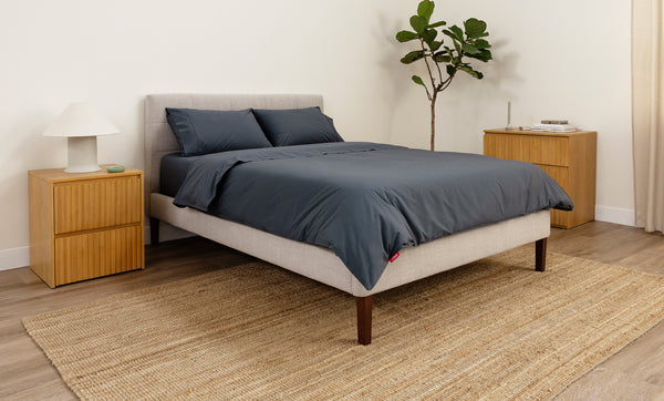 Tufted Upholstered Bed Frame